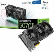 PNY RTX5070TI - Overclocked Triple Fan DLSS 4 - VCG5070T16TFXPB1-O