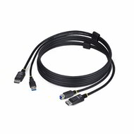 Startech - 1,8 m-es DisplayPort és USB 5 Gbps KVM kábel - DU1226-KVM-CABLE