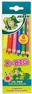 Jolly X-Big extra vastag 6 darabos színesceruza készlet
