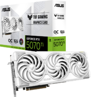 ASUS RTX5070TI - TUF-RTX5070TI-O16G-WHITE-GAMING