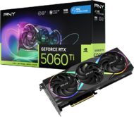 PNY RTX5060TI - 8GB EPIC-X RGB™ Overclocked Triple Fan - VCG5060T8TFXXPB1-O