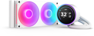 NZXT - Kraken Elite 240 RGB V2 AIO CPU VÍZHŰTÉS - FEHÉR - RL-KR24E-W2
