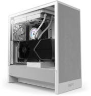NZXT - H5 Flow (2024) számítógépház - Fehér - CC-H52FB-01