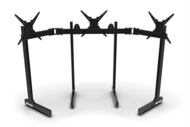Trak Racer - Szimulátor kiegészítő - Freestanding Triple Monitor Stand with Extra Leg Supports - MS-FM-SIN-TR2-FM
