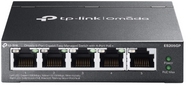 TP-Link - ES205GP Omada 5-Port Gigabit Easy Managed Switch with 4-Port PoE+