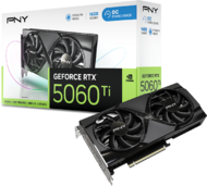 PNY RTX5060TI - 16GB Overclocked Dual Fan - VCG5060T16DFXPB1-O