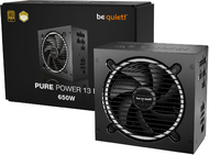 Be Quiet! - PURE POWER 13 M 650W 80+ Gold ATX 3.1 tápegység - BP025EU
