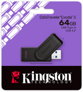 Kingston - DataTraveler Exodia S 64GB - DTXS/64GB