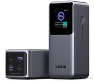 UGREEN - Nexode Power Bank, 20000mAh, 130W, Okos Digitális kijelzés - Szürke - 35524B