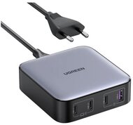 UGREEN - Nexode asztali hálózati töltő, 4 port, 3x USB-C, 1x USB-A, 100W - Szürke - 90928
