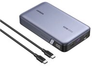 UGREEN - Power Bank 20000mAh, Nexode, 3 eszköz egyidejű töltése, 100W. 2x USB-A, 1x USB-C - Szürke - 25188