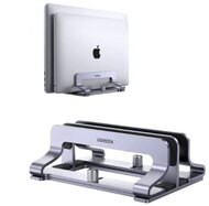 UGREEN - Laptop állvány, vertikális, állítható, laptop stand, dupla, szürke - 60643