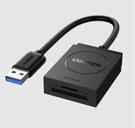 UGREEN - USB 3.0 USB-A SD Kártya kártyaolvasó,TF + SD, fekete - 20250