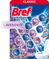 Bref - Power Aktiv Lavender illatosító golyó 3x50g
