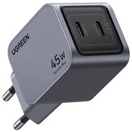 UGREEN - Nexode Pro 45W 2xUSB-C szürke hálózati töltő - 35008