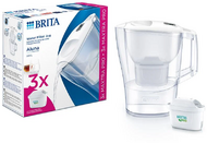 Brita - Aluna vízszűrő kancsó 2.4 liter fehér + 3db Maxtra Pro szűrőbetét (1053054)
