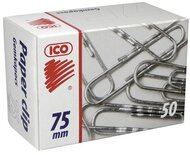 ICO 75mm horganyzott 50db/cs gemkapocs