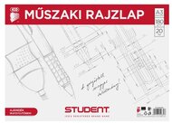 ICO Student műszaki A3 20lapos rajzlap