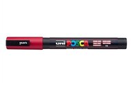 Uni POSCA PC-3M sötét piros marker