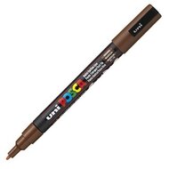 Uni POSCA PC-3M barna marker