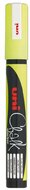 Uni Chalk PWE-5M fluor sárga folyékony krétafilc