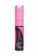 Uni Chalk PWE-8K fluor pink folyékony krétafilc