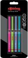 Rotring Liner 4 db-os vegyes színű tűfilc készlet