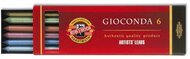 Koh-I-Noor 4380 Giconda Metallic 5,6mm 6 különféle színű irónbél