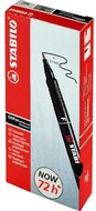 Stabilo OHPen 842"F" 10db/csomag fekete permanent marker