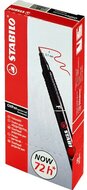 Stabilo OHPen 842"F" 10db/csomag piros permanent marker