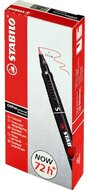 Stabilo OHPen 841"S" 10db/csomag piros permanent marker