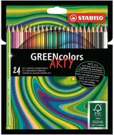 Stabilo Green colors Arty 24db-os színes ceruza készlet