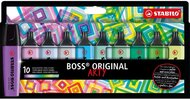 STABILO BOSS ORIGINAL ARTY hideg színek 10 db/csomag szövegkiemelő készlet