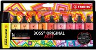 STABILO BOSS ORIGINAL ARTY meleg színek 10 db/csomag szövegkiemelő készlet
