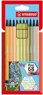 Stabilo Pen 68 10 db/csomag rostirón készlet