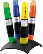 Stabilo LUMINATOR tartóval 4db-os szövegkiemelő