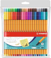 Stabilo Point 88 40db-os vegyes színű tűfilc készlet