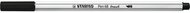 Stabilo Pen 68 brush fekete ecsetfilc