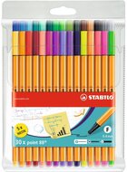 Stabilo Point 88 30db-os vegyes színű tűfilc készlet