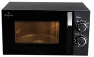 Berlinger Haus - 700W 20L fekete mechanikus mikrohullámú sütő - BH/9626