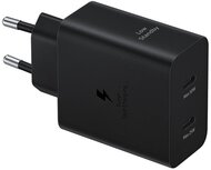 Samsung - 50W USB/Type-C fekete hálózati töltő + Type-C kábel - EP-T5020XBEGEU