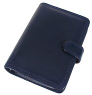 Realsystem 1/160 műbőr kék gyűrűs kalendárium