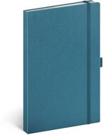 Realsystem Vivella 13 × 21 cm Teal vonalas notesz