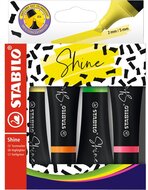 Stabilo Neon 72/4-0 4db-os vegyes színű szövegkiemelő