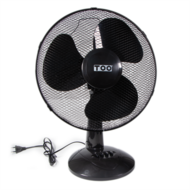 TOO - ICEBERG fekete asztali ventilátor 40cm - FAND-40-201-B