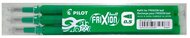 Pilot Frixion 0,5mm 3db-os zöld rollertoll betét