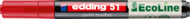 Edding 51 D10 piros lakkmarker
