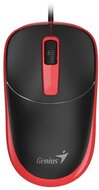 Genius - DX-123 EU Vezetékes piros optikai egér - 31010033406