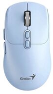 Genius - NX-8080S BT Bluetooth + 2.4G Tiffany Blue csendes egér Copilot gombbal - 31030042402
