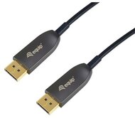 Equip Kábel - 119441 (Aktív, DisplayPort 1.4, apa/apa, 8K/60Hz, HDCP/HDR/DSC/MST, aranyozott, 15m)